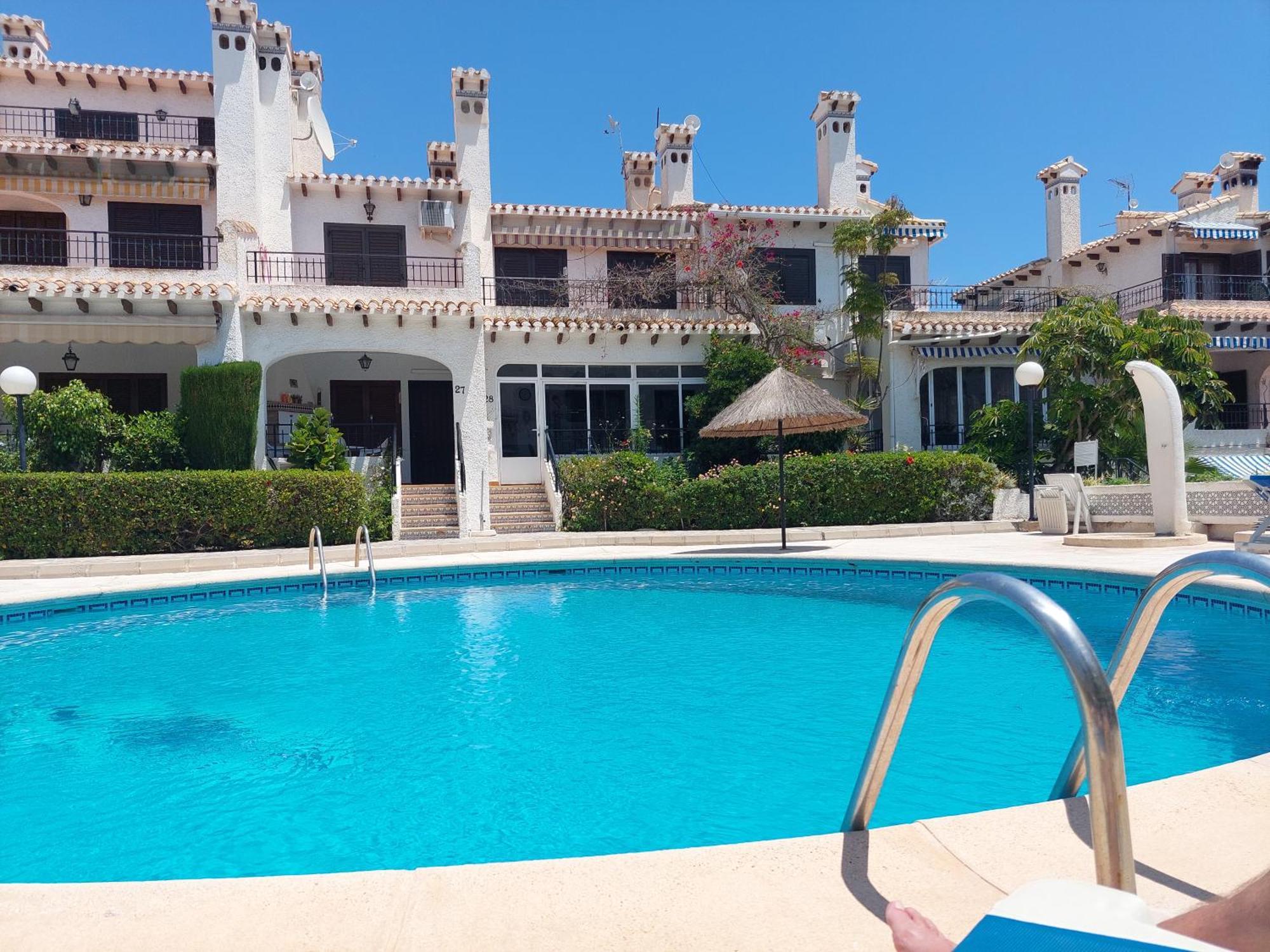 Casa Billarose - Lovely House Overlooking Pool & Walking Distance To The Beach And Restaurants Cabo Roig Exteriér fotografie